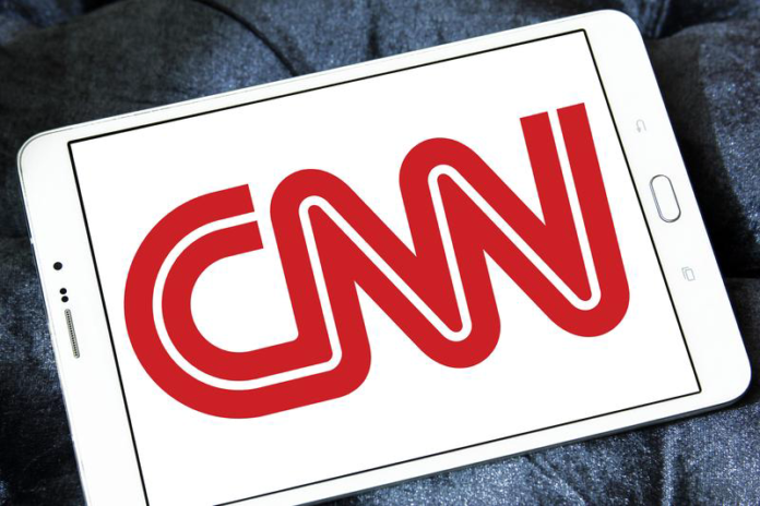 CNN Logo on Tablet