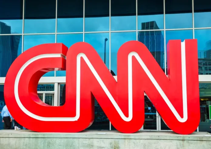 CNN Headquarters Logo Sign